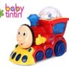 Babytintin™ Bump and Go Musical Engine Train with 4D Light and Sound for Toy for Kids-5