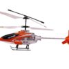 Generic Velocity Mini Helicopter Infrared Remote Control Toy - Orange-6