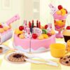 Webby Musical DIY Birthday Cake Toy (75 Pieces)-4