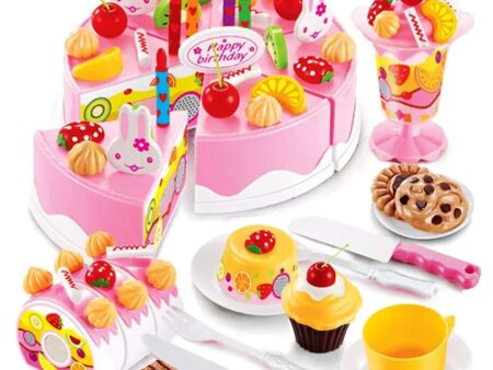 Webby Musical DIY Birthday Cake Toy (75 Pieces)-6