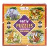 Early Puzzles - 4 Shaped Puzzles Wild Animals-4