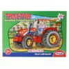Frank Tractor Shaped Floor Jigsaw Puzzle Multicolour - 15 Pieces-5