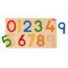 Eduedge Capital Numeral Puzzle Wooden Board Puzzle - Multicolour-2