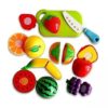 Toyshine Fruit Set With Knife & Chopping Board (Colour May Vary)-4