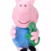 George Pig Soft Toy With Dianosaur - Height 19 cm-6