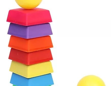 Imagician Playthings Pile the Tiles - Multicolor-6