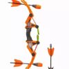 Imagician Playthings Weapon Thunder Bow With Arrows - Orange-10