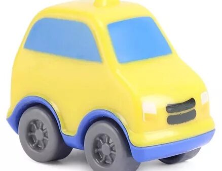 Giggles Mini Taxi Vehicle - Yellow-6