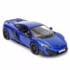 Kinsmart Die Cast Mclaren 675lt Toy Car With Openable Doors - Royal Blue-8