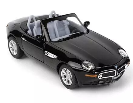 Kinsmart BMW Z8 Die Cast Toy Car With Openable Doors - Black-8