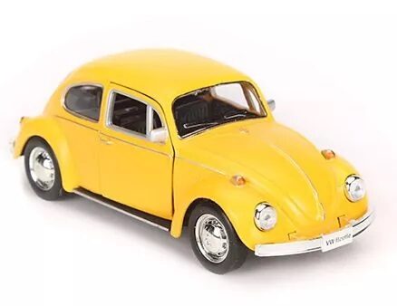 RMZ Die Cast Volkswagen Beetle Car Toy - Yellow-11
