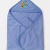 Mee Mee Hooded Towel Rabbit Patch - Blue