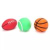 Ratnas Squeaky Toys Sports Ball 3 Pieces (Color Shape & Design May Vary)-9