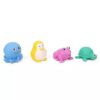 Giggles Aqua Animal Squeakers Bath Toy Pack Of 4 (Color May Vary)-15