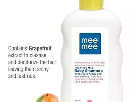 Mee Mee Mild Baby Shampoo - 200 ml-4