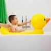 Munchkin White Hot Inflatable Safety Duck Tub - Yellow-4