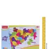 Funskool State Map Jigsaw Puzzle Maharashtra Multicolor - 104 Pieces-3