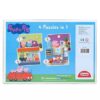 Frank 4 In 1 Peppa Pig Puzzle - Blue-4
