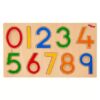 Eduedge Capital Numeral Puzzle Wooden Board Puzzle - Multicolour-1