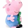 George Pig Soft Toy With Dianosaur - Height 19 cm-5