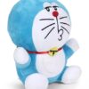 Doraemon Naughty Plush Soft Toy Blue - Height 25 cm-4