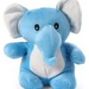 My Baby Excels Elephant Plush Soft Toy Blue - Height 28 cm-5