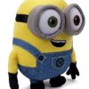 Minions Bob Plush Toy Blue Yellow - Height 30 cm-4