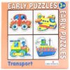 Creatives Early Transport Puzzle - Multicolor-3