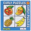 Creative's - Early Puzzles - 4 Shaped Puzzles Fruits-3