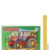 Frank Tractor Shaped Floor Jigsaw Puzzle Multicolour - 15 Pieces-3
