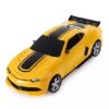 Flyers Bay Troopers RC Transforming Car cum Robot Simulation Model with Sound Light - Yellow-1