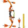 Imagician Playthings Weapon Thunder Bow With Arrows - Orange-8