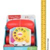 Fisher Price Pull Along Chatter Toy Telephone - White Red-10