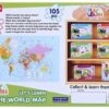 Funskool World Map Puzzles - 105 Pieces-1