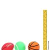 Ratnas Squeaky Toys Sports Ball 3 Pieces (Color Shape & Design May Vary)-6