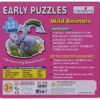 Early Puzzles - 4 Shaped Puzzles Wild Animals-1