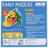 Creative's - Early Puzzles - 4 Shaped Puzzles Fruits-2