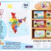 Funskool Learn India Map Puzzle - 104 Pieces-3