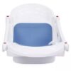 Mee Mee's Foldable and Spacious Baby Bath Tub - White Blue-5