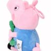 George Pig Soft Toy With Dianosaur - Height 19 cm-2