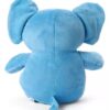 My Baby Excels Elephant Plush Soft Toy Blue - Height 28 cm-2
