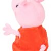 Peppa Pig With Bear Pink Orange & Brown - 30 cm-1
