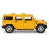 Kinsmart Die Cast Hummer H2 SUV Toy Car With Openable Doors - Yellow-3