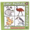 Early Puzzles - 4 Shaped Australian Animals-2