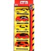 Maisto Die Cast Metal Kruzerz Toy Cars Pack of 5 - Multi Color-4