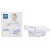 Mee Mee's Foldable and Spacious Baby Bath Tub - White Blue-2