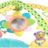 MeeMee Cushioned Deluxe Baby Activity Play Gym Mat (Sunflower Print) (Multicolor)-5